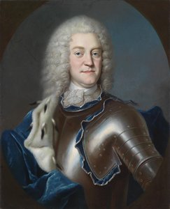 Portrait of Christian Ludwig II, Duke of Mecklenburg, 1731-1732 by Georg Weissmann