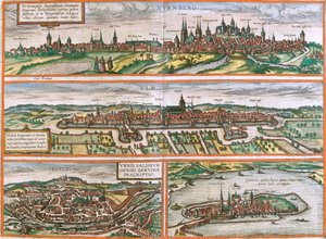 Nuremberg, Ulm, Salzburg, Lindau, Germany, Austria