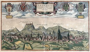 Lviv, Ukraine (engraving)