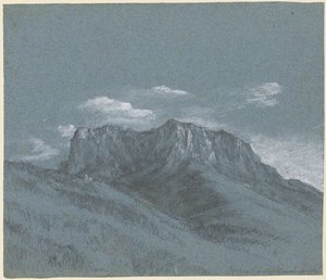 The Rauschberg, c. 1800 by Georg von Dillis