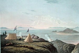 View of the Arctic Sea from the Mouth of the Coppermine River, Midnight, July 20