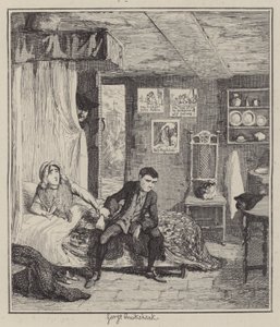 Illustration for Jack Sheppard by George (after) Cruikshank