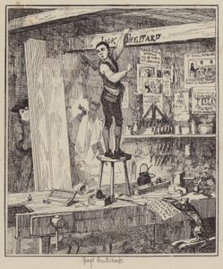 Illustration for Jack Sheppard by George (after) Cruikshank