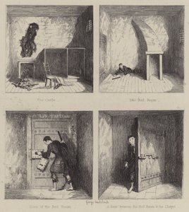 Illustration for Jack Sheppard by George (after) Cruikshank