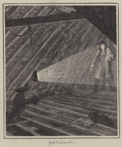 Illustration for Jack Sheppard by George (after) Cruikshank