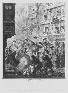 Sir Bulkeley Price bringing the mortgage money to Mr Scarve by George (after) Cruikshank