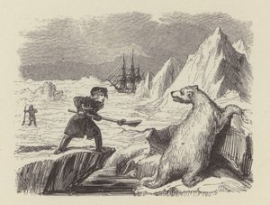 The Young Nelson Killing a Polar Bear by George (after) Cruikshank