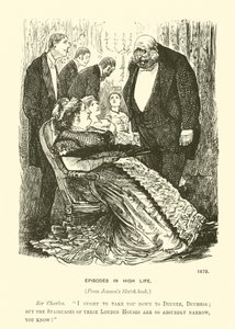 Episodes in High Life by George (after) Du Maurier