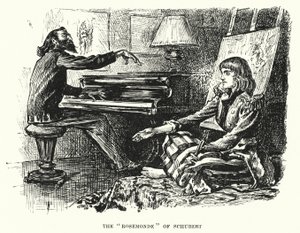 Illustration for Trilby by George du Maurier by George (after) Du Maurier