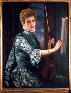 The Violinist by George Adolphus Storey