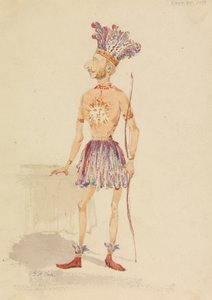 Englishman in Inca Costume