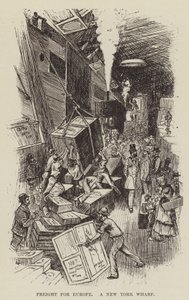 Freight for Europe, A New York Wharf