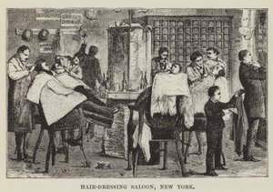 Hair-Dressing Saloon, New York