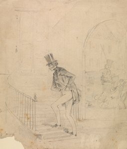 Man Entering House by George Augustus Sala