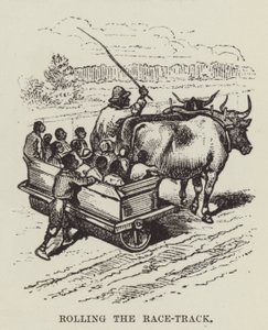 Rolling the Race-Track by George Augustus Sala
