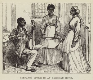 Servants Office in an American Hotel