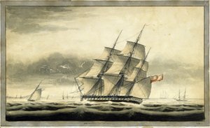 Troop transport ship HMS 