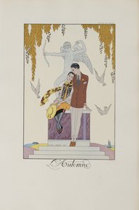Falbalas et Fanfreluches: Autumn by George Barbier
