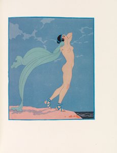 Illustration for The Songs of Bilitis by Pierre Louÿs, 1922 by George Barbier