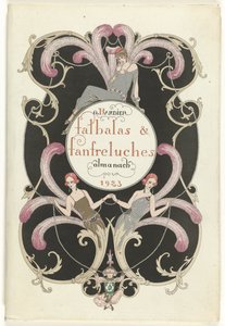 The Fashion Magazine as Temptress (title on object: Falbalas et Fanfreluches, Almanach des Modes présentes, passées & futures pour 1923, 2e année) by George Barbier