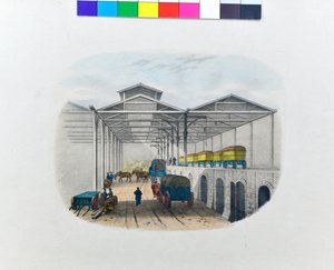 View of Freight Transfer Depot, c.1830
