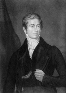 Sir Robert Peel, 2nd Baronet, British Prime Minister by George Baxter