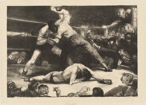 A Knockout by George Bellows