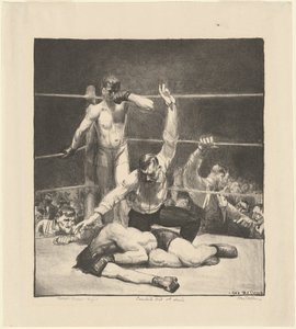 Counted Out, first stone by George Bellows