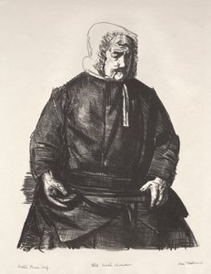 Old Irish Woman by George Bellows