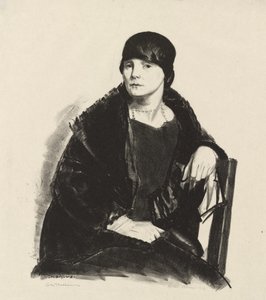 Portrait of Mrs. R. by George Bellows