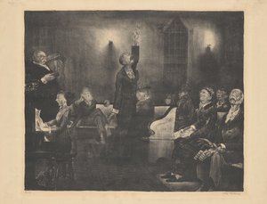 Prayer Meeting, second stone
