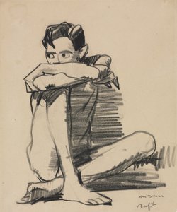 Seated Boy by George Bellows