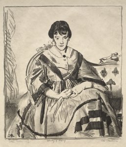 Study of Mary by George Bellows