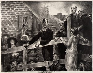 The Appeal to the People by George Bellows