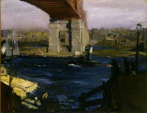 The Bridge, Blackwell’s Island by George Bellows