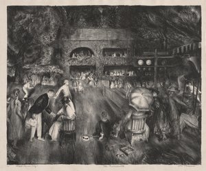 The Tournament by George Bellows
