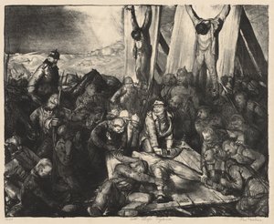 War Series: God Punish, England by George Bellows