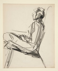 Seated Man by George Benjamin Luks