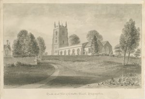 Ellastone Church by George Buckler