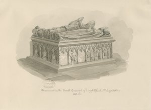 Leigh Church - Monument of Sir John Aston