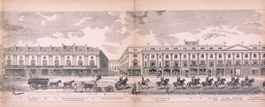 Panorama of London, 1849 by George C Leighton