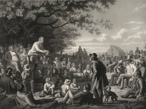 Stump Speaking by George Caleb Bingham