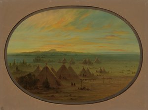 A Crow Village on the Salmon River