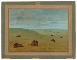 After the Buffalo Chase - Sioux by George Catlin