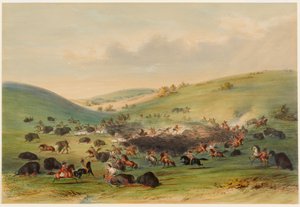 Buffalo Hunt, Surround