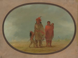 Copper Chief, His Wife, and Children