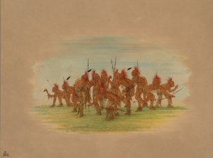 Discovery Dance - Saukie by George Catlin