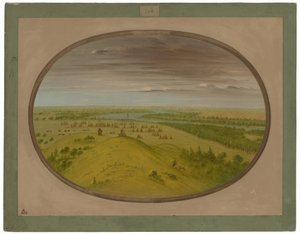 Fort Union by George Catlin