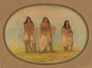 Four Kiowa Indians, 1861-1869