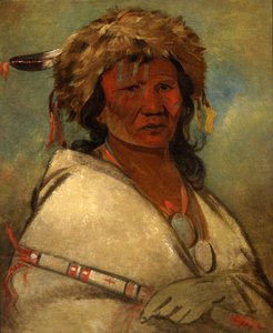 Great Hero, a chief, 1845 by George Catlin